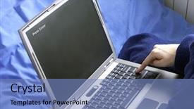  Presentation with golden ball gown - Beautiful PPT theme featuring command prompt - woman in bed wearing dressing backdrop and a teal colored foreground