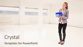  Presentation with third estate - Amazing PPT layouts having commercial property lease - estate agent writing details backdrop and a cream colored foreground