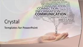  Presentation with sky rainbow - Amazing presentation theme having beautiful young woman drinking coffee and eating delicious fresh croissant in parisian outdoor cafe backdrop and a gray colored foreground