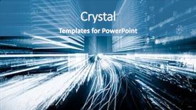  Presentation with traffic light - Audience pleasing PPT theme consisting of commercial vehicles - abstract traffic light of city backdrop and a  colored foreground