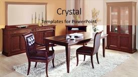  Presentation with furniture design - Cool new presentation theme with commerical carpet - dining room interior design house backdrop and a coral colored foreground