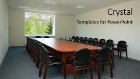  Presentation with conference - Cool new PPT layouts with commerical carpet - interior of conference hall backdrop and a  colored foreground