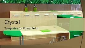  Presentation with green office - Audience pleasing presentation theme consisting of chesapeake bay - solomons bridge in st mary backdrop and a dark gray colored foreground.