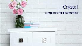  Presentation with books flowers - Slides having commodities - beautiful flowers with books background and a sky blue colored foreground