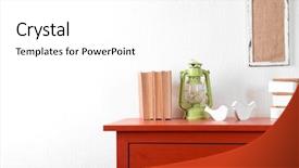  Presentation with red beet root - Audience pleasing theme consisting of commodities - room interior with red wooden backdrop and a white colored foreground