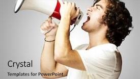  Presentation with communication - Amazing presentation theme having communication - portrait of a handsome young backdrop and a lemonade colored foreground