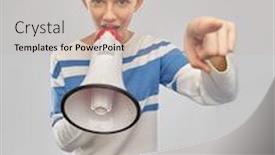  Presentation with feminism - Audience pleasing PPT layouts consisting of communication-feminism-and-rights-concept backdrop and a soft green colored foreground