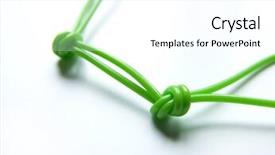  Presentation with organizational behavior communication - Cool new presentation design with communication line concept with nod backdrop and a  colored foreground