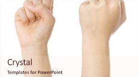  Presentation with communism - Colorful slides enhanced with communism - concept for struggle sign made backdrop and a lemonade colored foreground