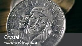  Presentation with cuban - Colorful theme enhanced with communism - macro image of a tres backdrop and a gray colored foreground