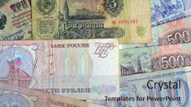  Presentation with history vintage telescope and compass - Colorful PPT theme enhanced with communism usa - vintage money background backdrop and a light gray colored foreground