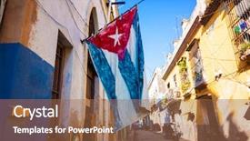  Presentation with communist - Cool new presentation with communist - street sidelined by decaying buildings backdrop and a coral colored foreground