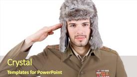  Presentation with communist - Slide set featuring feet running distance athlete on the stone pavement background and a gray colored foreground