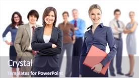  Presentation with team group - Amazing presentation having community bank - group of business people team backdrop and a tawny brown colored foreground