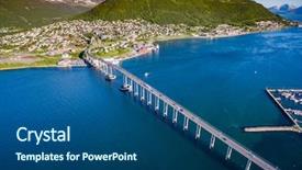  Presentation with population - Presentation theme with  background and a  colored foreground