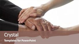  Presentation with community - Cool new theme with community care - close-up studio photo of two backdrop and a violet colored foreground