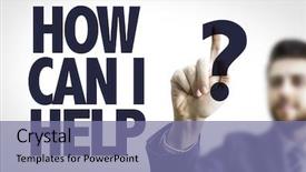  Presentation with helping man mouintain - Cool new PPT layouts with community helpers - business man pointing the text backdrop and a coral colored foreground