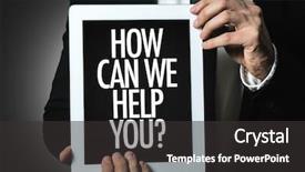  Presentation with community - Presentation having community helpers - how can we help you background and a dark gray colored foreground