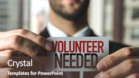  Presentation with community - Amazing presentation having community helpers - volunteer needed backdrop and a tawny brown colored foreground