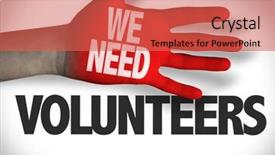  Presentation with hydrotherapy for special need - Cool new PPT layouts with community helpers - we need volunteers backdrop and a red colored foreground