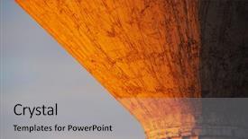  Presentation with water reservoir - Presentation design enhanced with community public water tower background and a light gray colored foreground