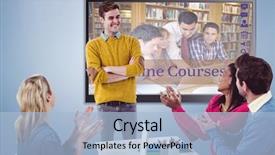  Presentation with mirror neuron - PPT layouts featuring companies soccer - creative businessman giving a presentation background and a light blue colored foreground