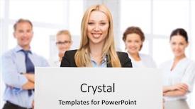  Presentation with advertising - Cool new theme with painting company - business and advertising concept backdrop and a  colored foreground