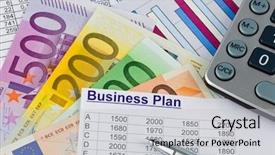  Presentation with strategies - Presentation consisting of company formation - business plan for starting background and a light gray colored foreground