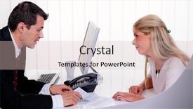  Presentation with counseling session - Colorful PPT layouts enhanced with company formation - husband and wife backdrop and a soft green colored foreground