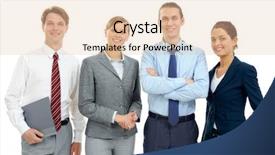  Presentation with aus law photo - Presentation design having company photos - photo of several successful associates background and a lemonade colored foreground