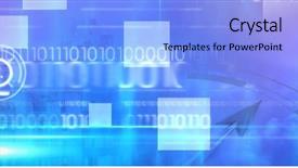  Presentation with compass - Beautiful presentation featuring compass against buildings against mountain backdrop and a light blue colored foreground