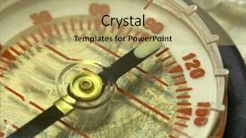  Presentation with compass map - Slide deck enhanced with compass and old map background and a  colored foreground