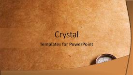  Presentation with vintage compass - Slide set consisting of compass on vintage paper background background and a  colored foreground