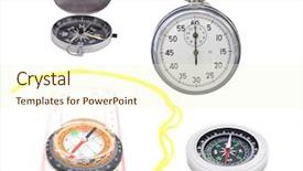  Presentation with compass - Audience pleasing PPT theme consisting of compass under the light background backdrop and a  colored foreground