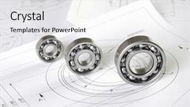  Presentation with mechanical engineering - Amazing slides having compendium - drawings of the engineer backdrop and a  colored foreground