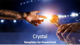  Presentation with victory - Beautiful slides featuring competative forces - fighting for victory mixed media backdrop and a ocean colored foreground