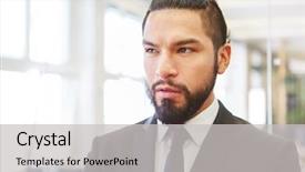  Presentation with entrepreneur - Slide set consisting of competence - competent manager and entrepreneur background and a  colored foreground