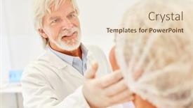  Presentation with high frequency - Slide deck having competent-dermatologist-controls-thermage-treatment background and a lemonade colored foreground