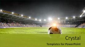  Presentation with game - Presentation design featuring competition - it is game time mixed background and a gold colored foreground