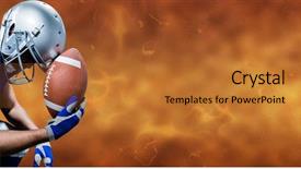  Presentation with american revolution close up - Amazing theme having competition animation - close-up of upset american football backdrop and a gold colored foreground