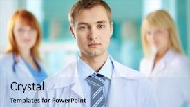  Presentation with coat horse cow camel sheepoffspring - PPT theme with competition doctor - portrait of serious clinician background and a  colored foreground