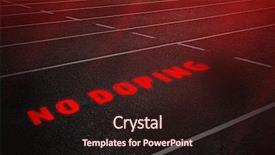  Presentation with human rights concept the text - PPT layouts enhanced with competition drug - stop doping concept text background and a wine colored foreground