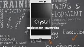  Presentation with business training - Audience pleasing PPT theme consisting of competitor analysis - digital composite of phone backdrop and a dark gray colored foreground