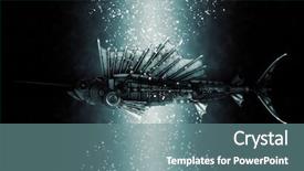 Presentation with steampunk - Slides consisting of compiler design - steampunk style sailfish mechanical animal background and a seafoam green colored foreground