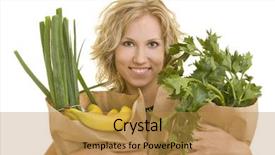  Presentation with guava fruits fresh green fruit - Beautiful theme featuring complacency - smiling blond woman carrying fruits backdrop and a gold colored foreground
