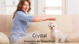  Presentation with reiki - Beautiful slide deck featuring complementary alternative therapies - woman doing reiki therapy backdrop and a soft green colored foreground