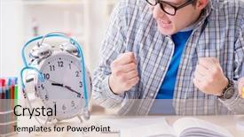  Presentation with medical student - Amazing presentation design having completion time - medical student missing deadlines backdrop and a  colored foreground