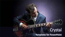  Presentation with cello pen - Colorful presentation enhanced with composing on cello with nothing backdrop and a wine colored foreground