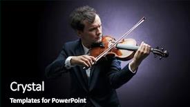  Presentation with cello pen - Slides consisting of composing on cello with nothing background and a black colored foreground