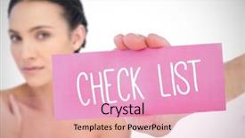  Presentation with breast cancer imaging - Theme having composite image for breast cancer background and a lemonade colored foreground